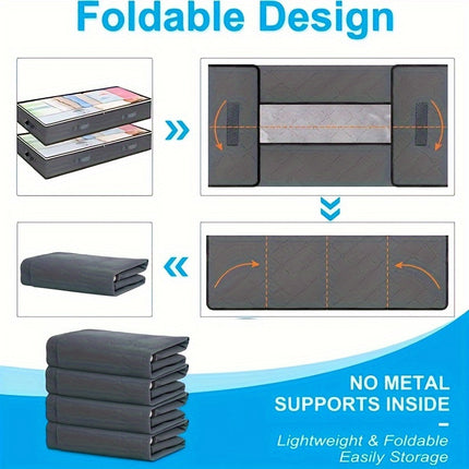 Foldable Underbed Storage Organizer