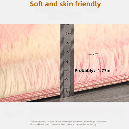 Luxurious Plush Faux Fur Rug – Soft & Cozy Home Accent - Monti Bargains