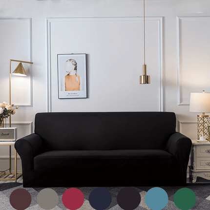 Classic Stretchable Sofa Slipcover - Cat Scratch Resistant Protector