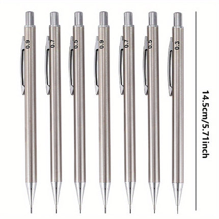 Metal Sketching Pencil Set with Leads