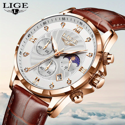 Elegant men's Luxury Quartz Watch