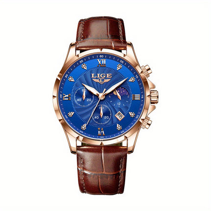 Elegant men's Luxury Quartz Watch