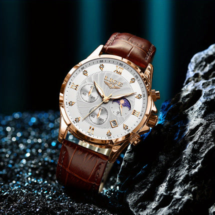 Elegant men's Luxury Quartz Watch