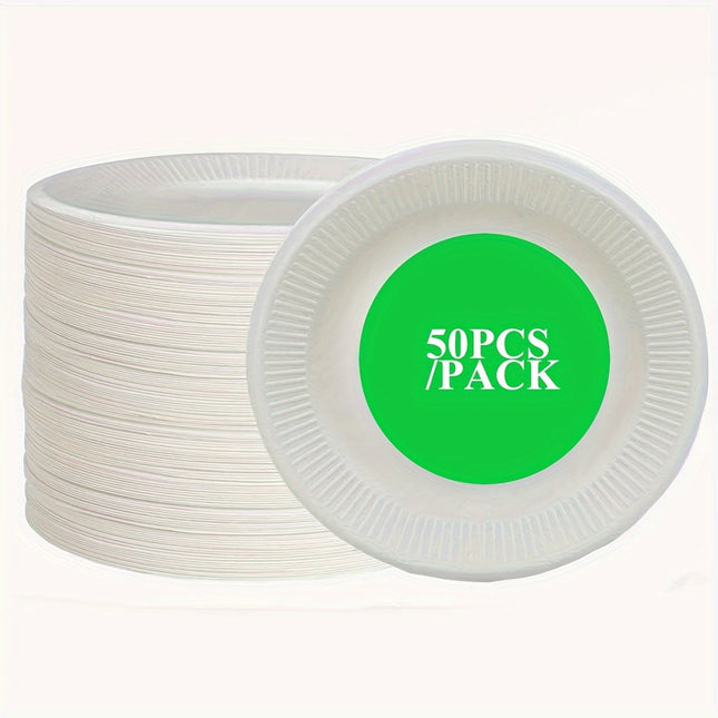 High-Quality White Disposable Plates for for All Kind Of Activities