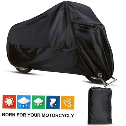 Motorcycle Rain Cover - Waterproof 190T Polyester Protection