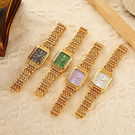 4pcs Classic Bracelet Watch Set
