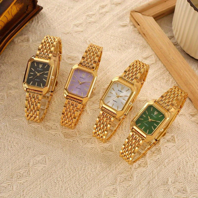 4pcs Classic Bracelet Watch Set