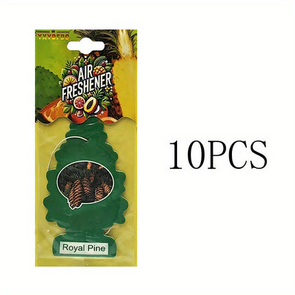 Car Air Freshener Pack – Assorted Fragrances for Auto Interior