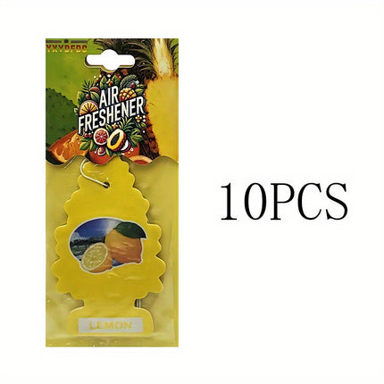 Car Air Freshener Pack – Assorted Fragrances for Auto Interior