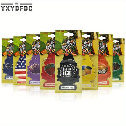 Car Air Freshener Pack – Assorted Fragrances for Auto Interior