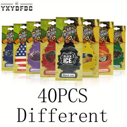 Car Air Freshener Pack – Assorted Fragrances for Auto Interior