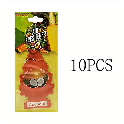 Car Air Freshener Pack – Assorted Fragrances for Auto Interior
