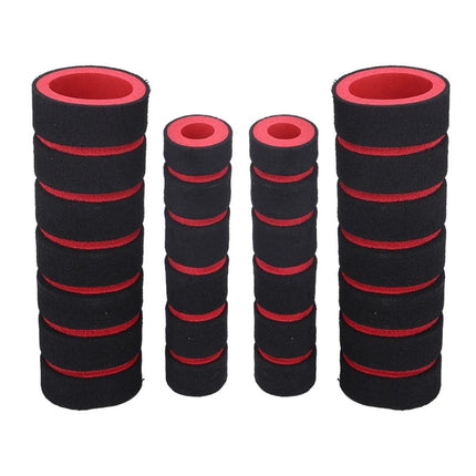 Universal Anti-Slip Foam Grip Covers - Handlebar Protection Set