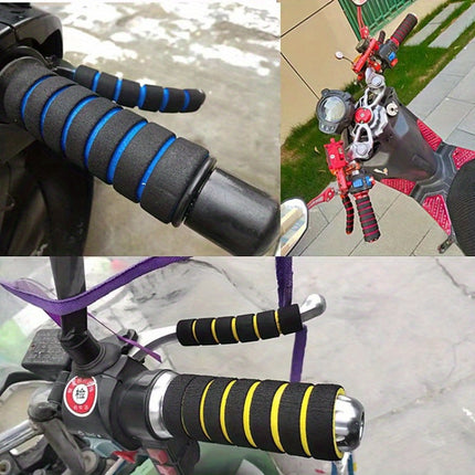Universal Anti-Slip Foam Grip Covers - Handlebar Protection Set