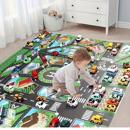 City Traffic Play Mat – Fun & Educational Toy for Kids