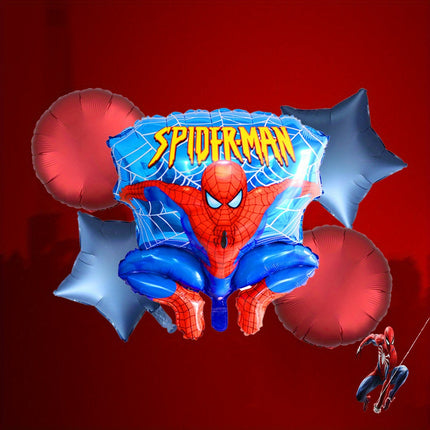 5pcs Marvel Officially Licensed Spider-Man Balloon Set