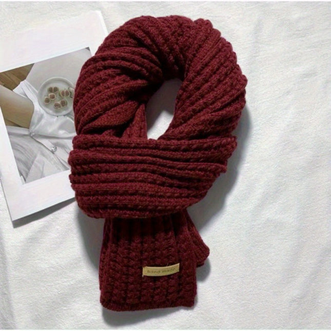 Vintage Knit Winter Scarf
