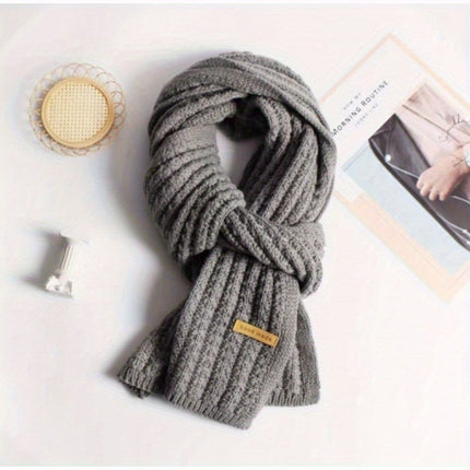 Vintage Knit Winter Scarf