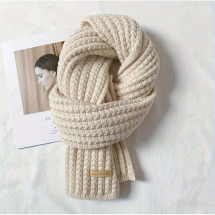 Vintage Knit Winter Scarf