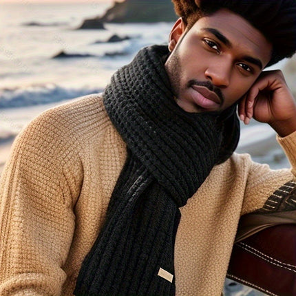 Vintage Knit Winter Scarf