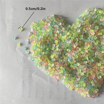 Mini Luminous Sand – Glow for Gardens & Aquariums