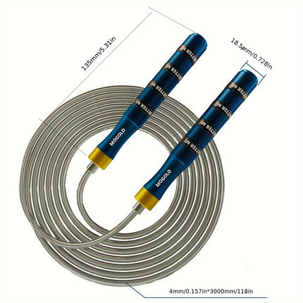 Adjustable Speed Jump Rope for Fitness & Exercise