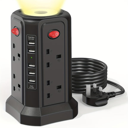 Extension Tower with USB & Light