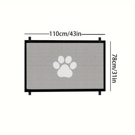 Portable Mesh Pet Gate - Monti Bargains