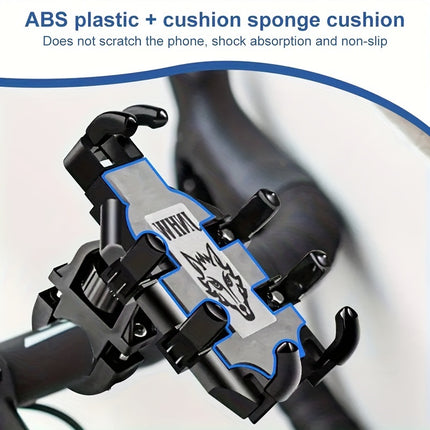 Anti-Shock Motorcycle Phone Holder - Safe & Secure Mount