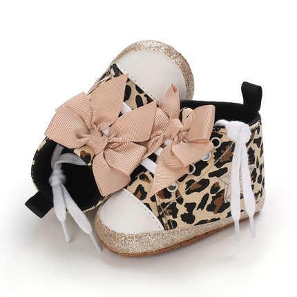 Baby Girls' Leopard Print Sneakers