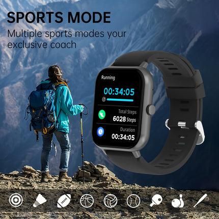 Full-Touch Smartwatch with Calls