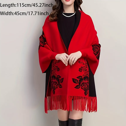 Goddess Shawl Coat - Retro Elegance