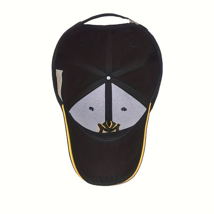 Embroidered Alphabet Baseball Cap – Unisex Style - Monti Bargains