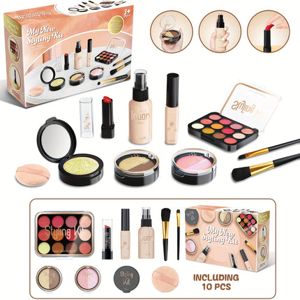 Pretend Makeup Kit for Kids – Safe & Mess-Free Fun
