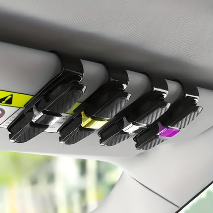 Car Visor Glasses Holder - Universal Eyewear Storage Clip