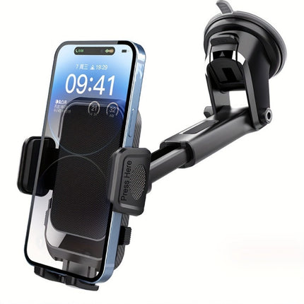 Flexible Car Phone Mount - 360° Rotation, Universal Suppor