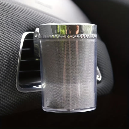 Luminous LED Car Ashtray – Sleek & Smokeless Solution
