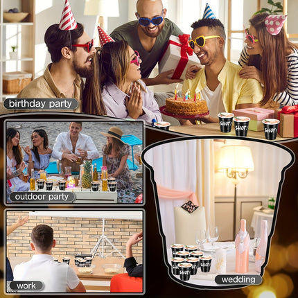 30/10pcs  Disposable Shot Glasses