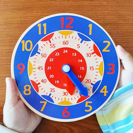 Wooden Clock Puzzle – Fun Learning for Kids - Monti Bargains
