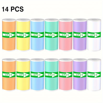 Mini Adhesive Printing Paper Rolls