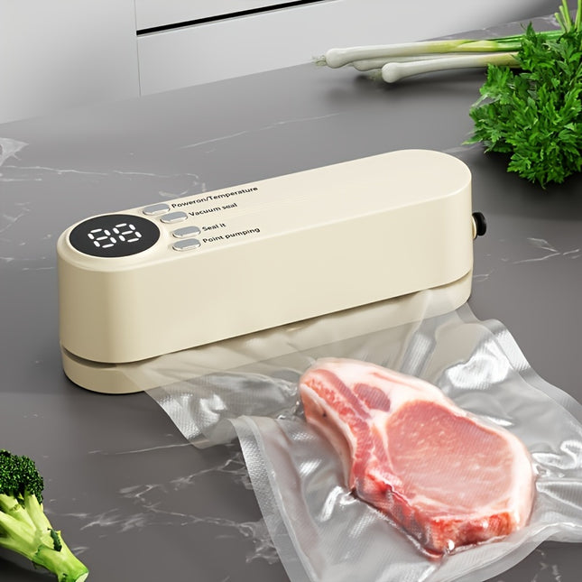 USB Rechargeable Portable Vacuum Sealer - Food Preservation