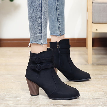 Chic Pointed Toe Ankle Booties