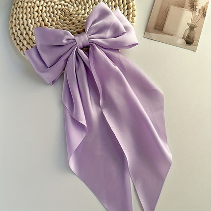 Elegant Retro Ribbon Bow Barrettes