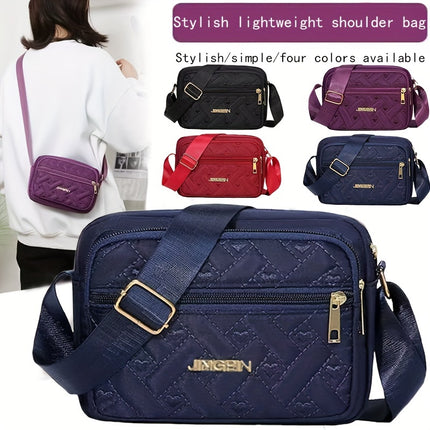 JINGEN Nylon Crossbody Bag