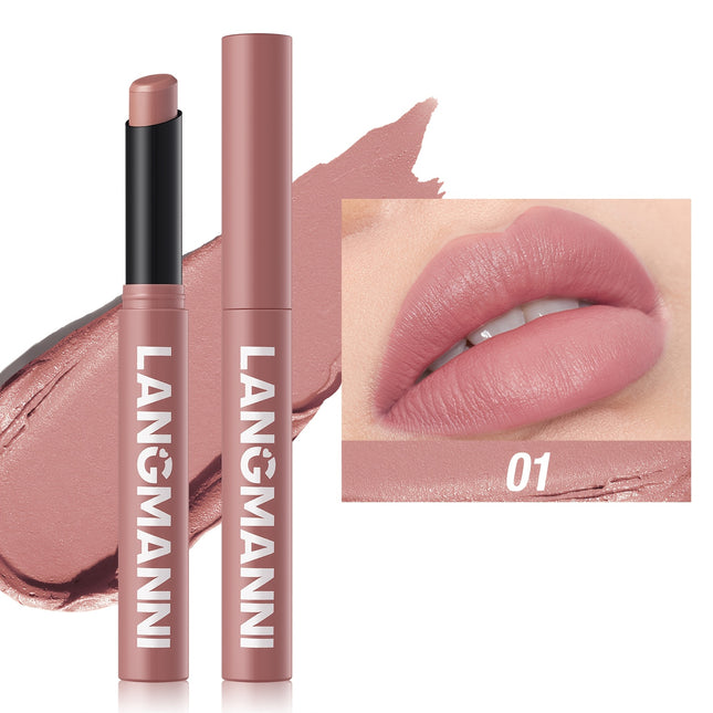 12-Color Hydrating Matte Lipstick