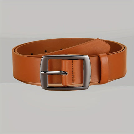 Men's Sleek Black Leather Belt - Monti Bargains