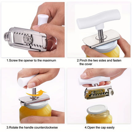 Stainless Steel Jar Opener