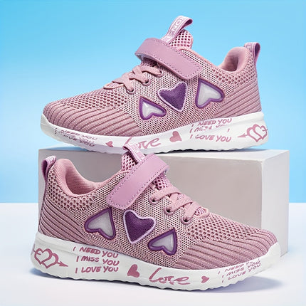Cute Heart Low-Top Sneakers