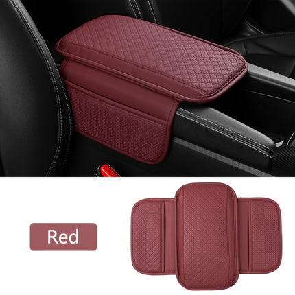 Universal Car Armrest Cushion with Phone Holder & Storage
