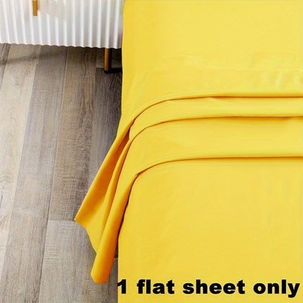 Ultra-Soft Microfiber Flat Sheet – Brushed, Cozy, and Durable